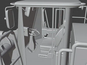 John Deere 744k Loader 3D Model