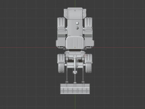 John Deere 744k Loader 3D Model