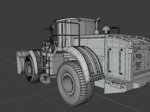 John Deere 744k Loader 3D Model