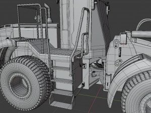 John Deere 744k Loader 3D Model