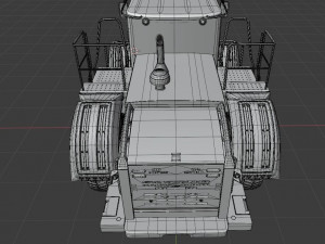 John Deere 744k Loader 3D Model