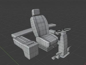 John Deere 744k Loader 3D Model