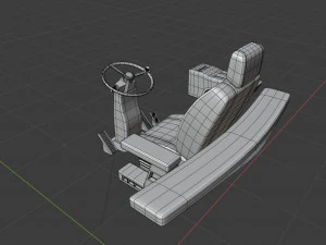 John Deere 744k Loader 3D Model