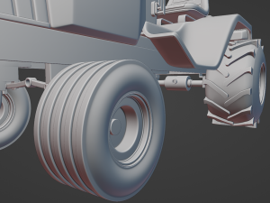 3d Printable John Deere 430 Lawn Tractor Modèles 3D en vedette