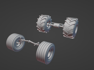 3d Printable John Deere 430 Lawn Tractor Modèles 3D en vedette