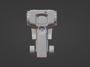 3d Printable John Deere 430 Lawn Tractor Modèles 3D en vedette