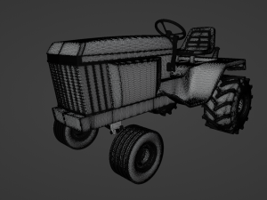 3d Printable John Deere 430 Lawn Tractor Modèles 3D en vedette