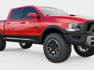 Ram Rebel 2015 3D Model