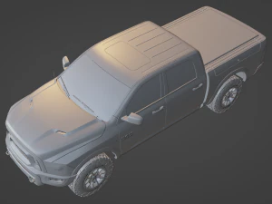 Ram Rebel 2015 3D Model