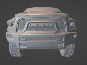 Ram Rebel 2015 Model 3D