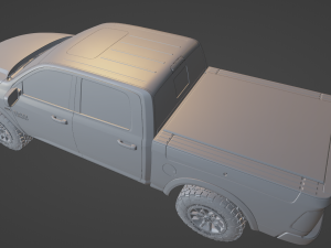 Ram Rebel 2015 Model 3D