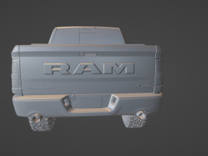 Ram Rebel 2015 Model 3D