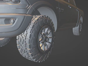Ram Rebel 2015 3D Model
