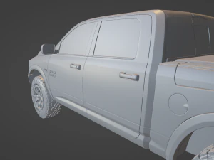 Ram Rebel 2015 3D Model
