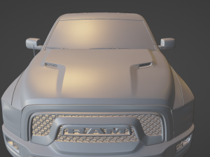 Ram Rebel 2015 Model 3D