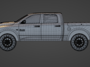 Ram Rebel 2015 Model 3D