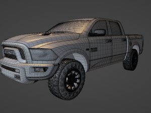 Ram Rebel 2015 Model 3D