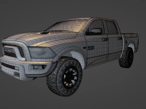 Ram Rebel 2015 3D Model