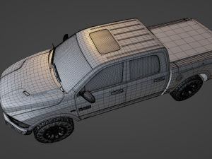 Ram Rebel 2015 Model 3D