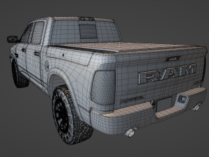 Ram Rebel 2015 Model 3D