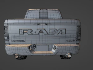 Ram Rebel 2015 3D Model