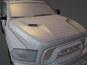 Ram Rebel 2015 Model 3D