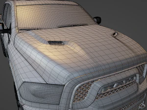 Ram Rebel 2015 3D Model