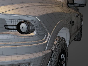 Ram Rebel 2015 3D Model