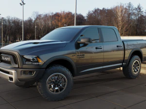 Ram Rebel 2015 3D Model