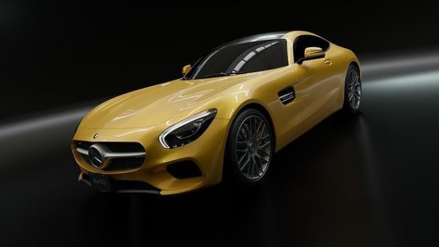 mercedes amg gt s 2016 3dmodel free 3D 模型 .c4d .max .obj .3ds .fbx .stl .blend 