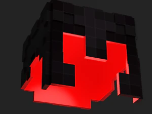 minecraft netherite helm 3D Print Model