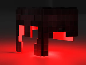 minecraft netherite helm 3D Print Model