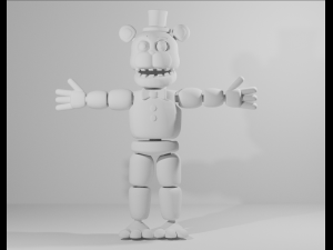 freddy fazbear statuette 3Dプリントモデル
