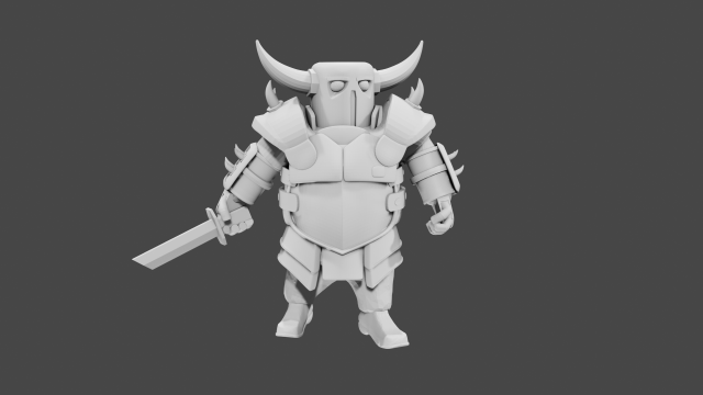 P E K K A 3D Принт Модель .c4d .max .obj .3ds .fbx .stl .blend 