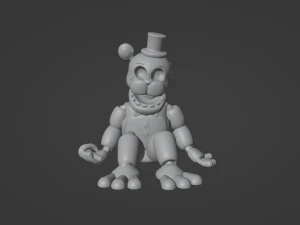 ゴールデンフレディ 3Dプリントモデル