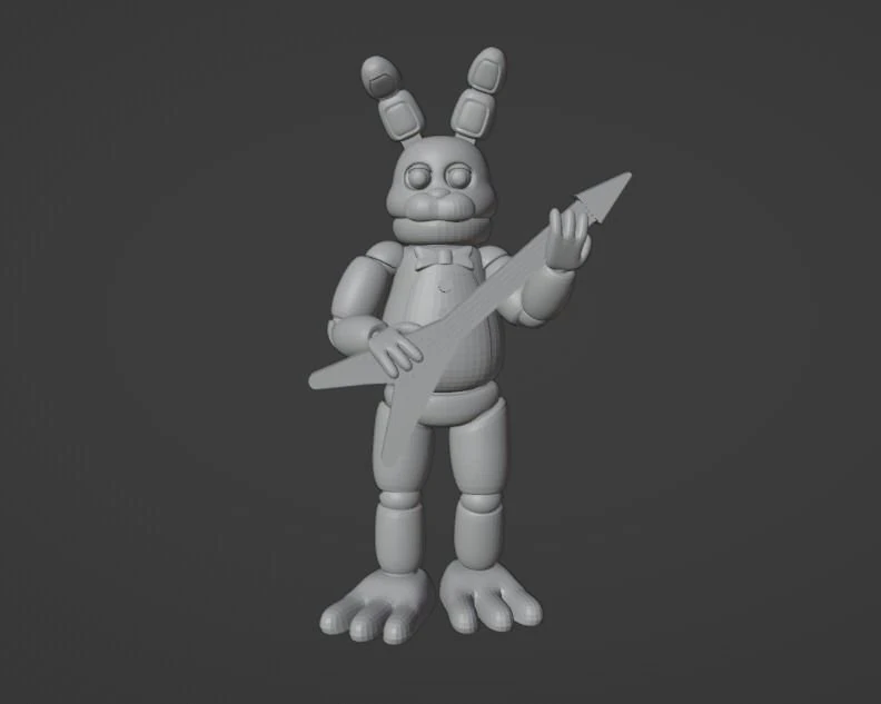 Bonni 3D Print Model .c4d .max .obj .3ds .fbx .stl .blend 