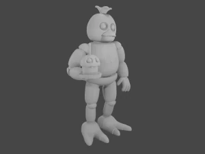 チカ 3Dプリントモデル