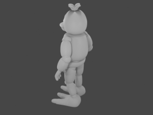 Chica 3D Print Model