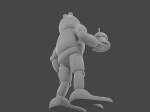 Chica 3D Print Model