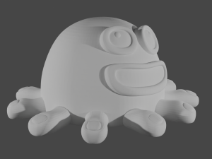 Toe Jammer Modelo de Impressão 3D