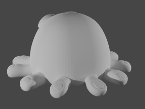 Toe Jammer Modelo de Impressão 3D