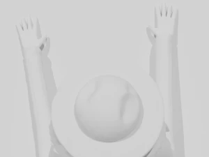 Janitor little nightmares 3D Print Model