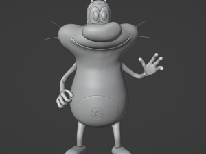 Oggy 3D Print Model