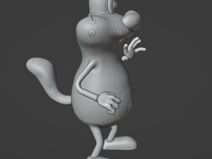 Oggy Modèles 3D en vedette