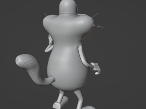 Oggy Modèles 3D en vedette