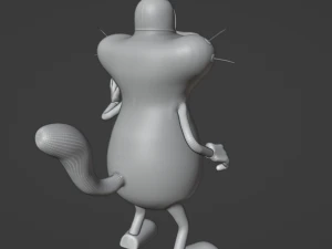 Oggy 3D Print Model