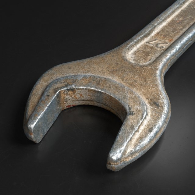 wrench game-ready photoscan 03 Modelo 3D .c4d .max .obj .3ds .fbx .stl .blend 