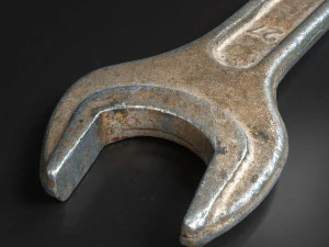 wrench game-ready photoscan 03 3D Модель