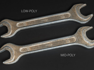 wrench game-ready photoscan 03 Modelo 3D