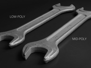 wrench game-ready photoscan 03 Modelo 3D